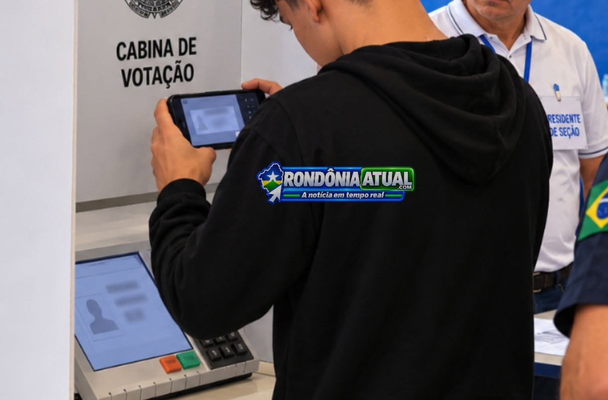 EM JI-PARANÁ: Jovem é flagrado ao fotografar o próprio voto e acaba na Unisp