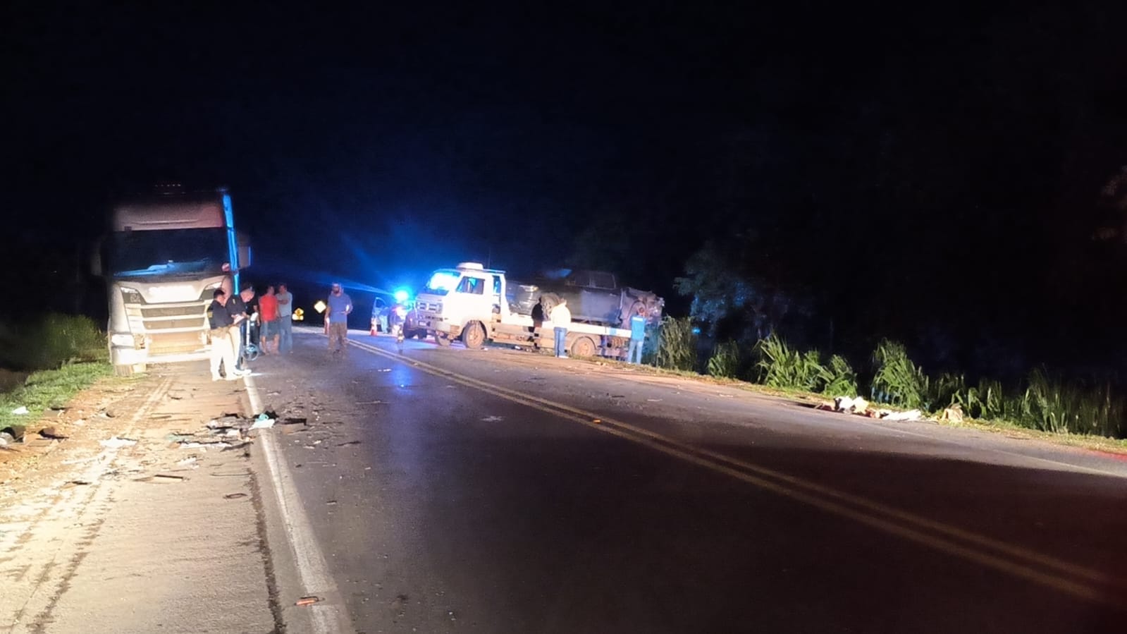 ALERTA: Acidente bloqueia trecho da BR-364 em Rondônia