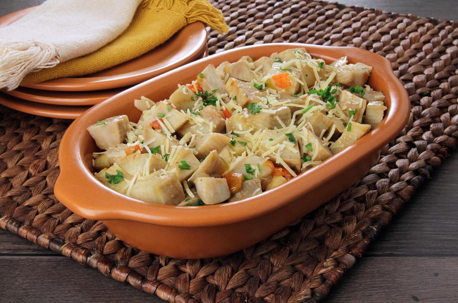 RECEITA: Aprenda a fazer uma saborosa batata-doce à mineira