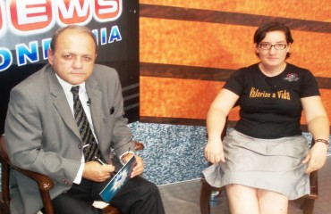 Gílse Fulco, da Casa Família Rosetta, no Papo News desta quarta-feira