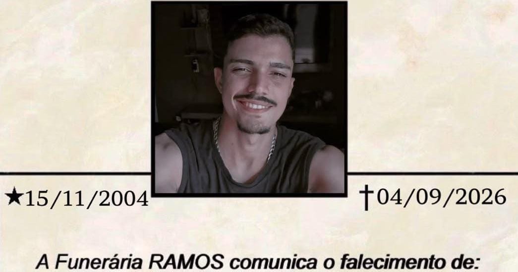 LUTO: Velório de jovem vítima de acidente acontecerá em funerária no Centro