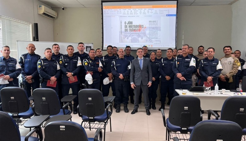 CAPACITAÇÃO: Não é acidente, é homicídio, diz promotor do MPRO sobre crimes de trânsito
