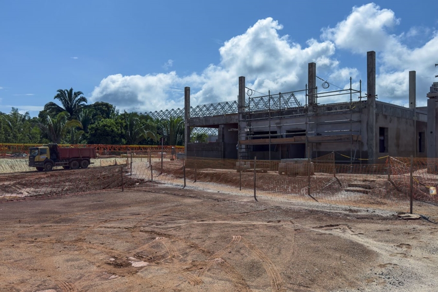 AGENDA: Prefeito e secretários visitam as obras do terminal de cargas da Cargill