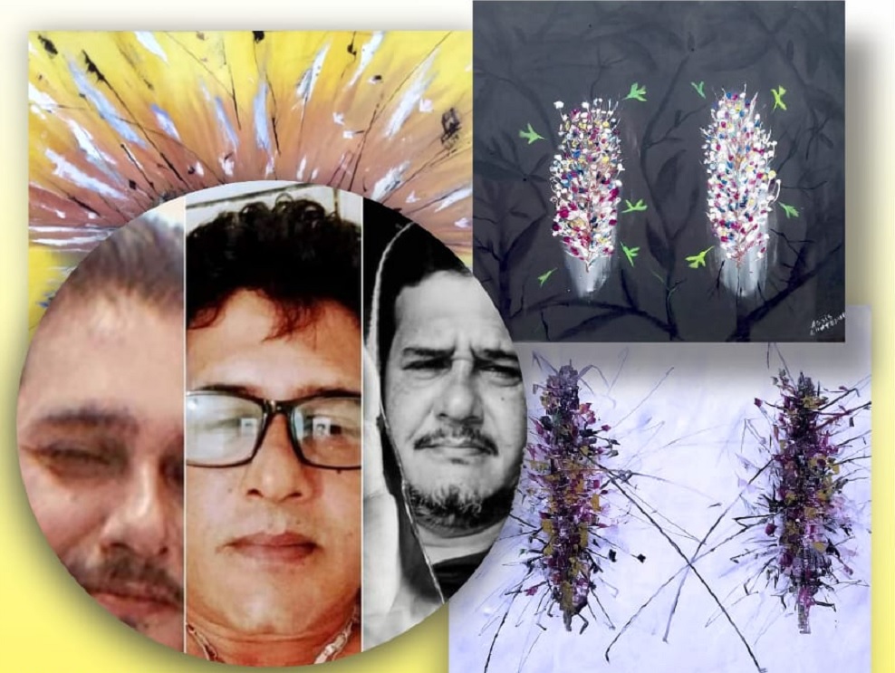  ARTES VISUAIS: Exposição na Ivan Marrocos com Chateaubriand, Henrique Lana e Homero Silva