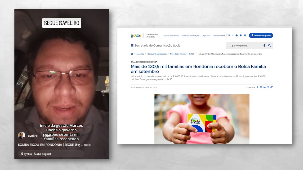 BOMBA FISCAL: Ayel Muniz expõe alta no Bolsa Família e contesta pleno emprego de Marcos Rocha