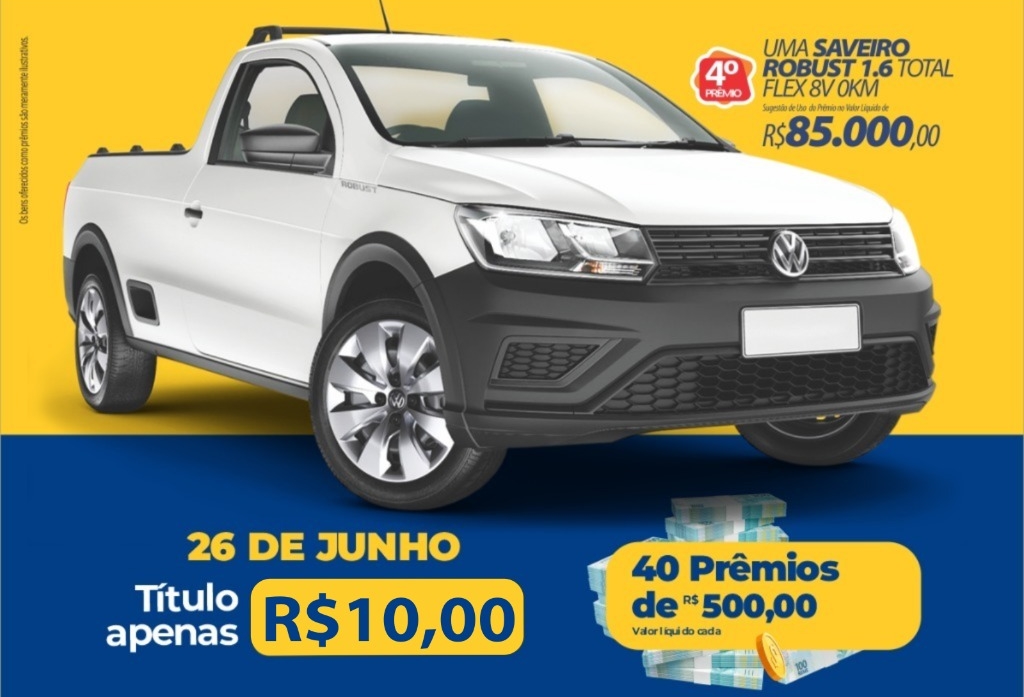 Na Semana do São João tem Saveiro, 3 TVs tela grande e título só 10 reais