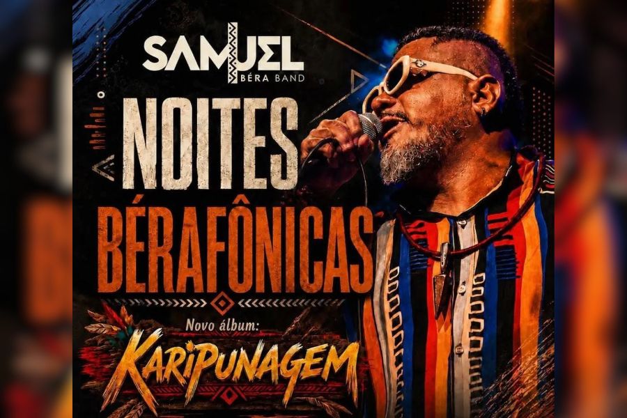 LANÇAMENTO: Samuel Bêra lança álbum em show neste sábado