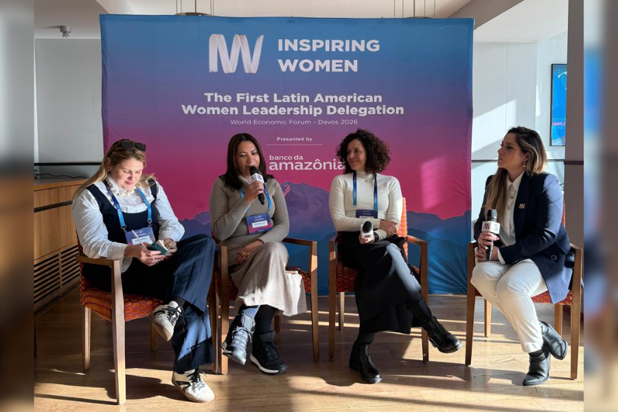 NOVA ECONOMIA: Banco da Amazônia e Mulheres Inspiradoras levam liderança feminina a Davos