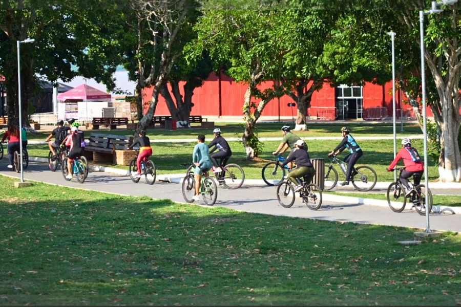 SÁBADO DE FESTA: Aniversário de Porto Velho começa às 7h30 com o Bike Tour no centro histórico