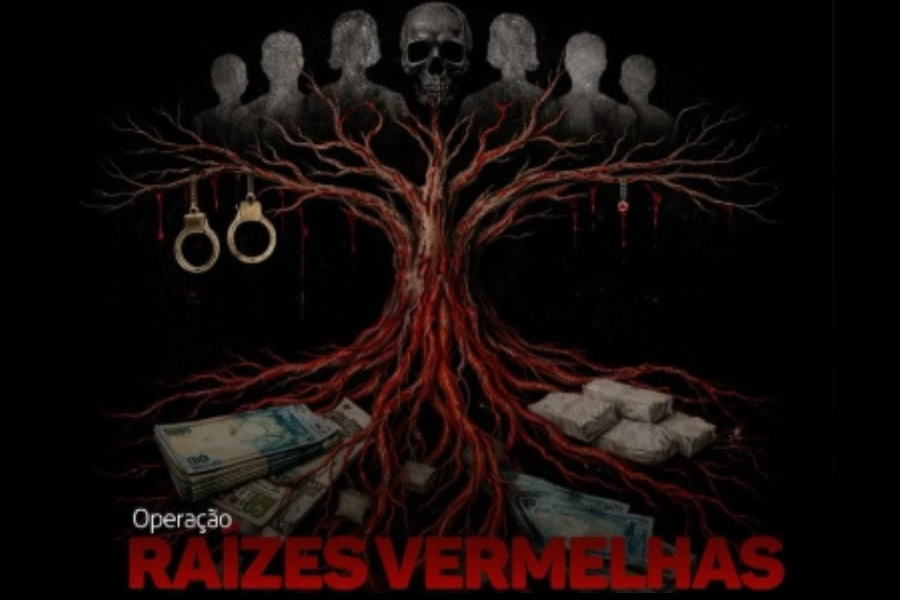 RAIZ VERMELHA: Operação policial mira organização criminosa acusada de tráfico