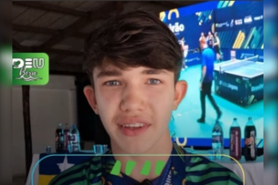 RONDONIENSE: Artur Czerwinski é convocado para Seleção Brasileira de Tenis de Mesa