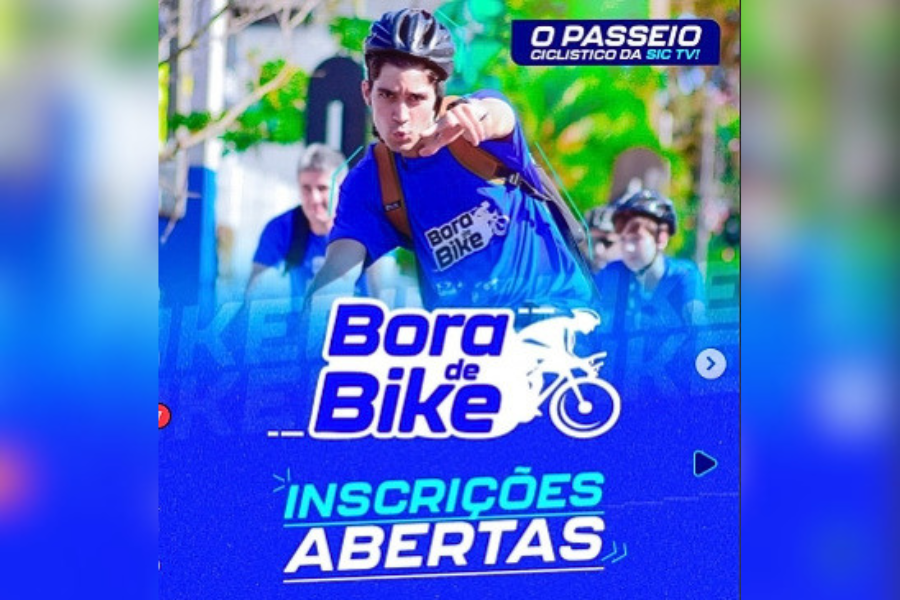 INSCRIÇÕES ABERTAS: SIC TV realiza maior passeio ciclístico com sorteio de bikes e brindes