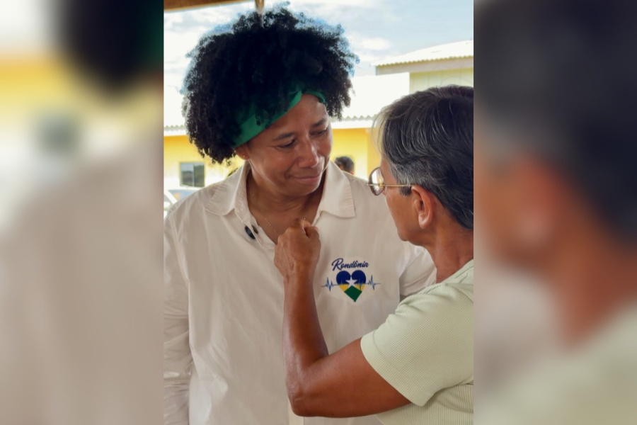 BEM RECEBIDA: Recepção do povo com energia positiva nos enche de coragem, diz Sílvia Cristina