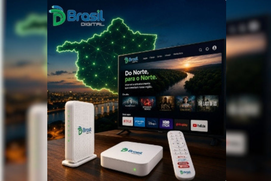 TECNOLOGIA: Brasil Digital une internet e streaming no mesmo plano para o Norte do Brasil