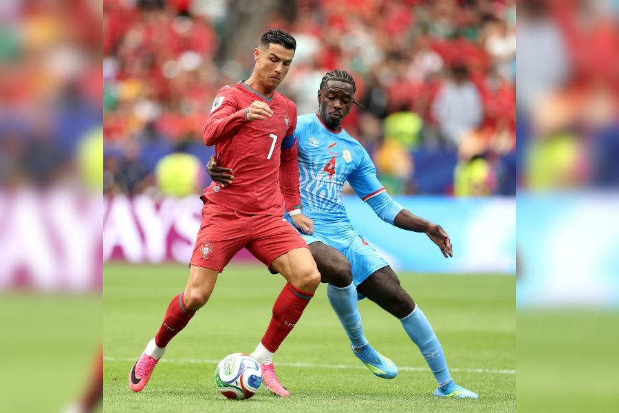 NÃO BRILHOU: Cristiano Ronaldo tem estreia apagada e Portugal empata com Congo na Copa