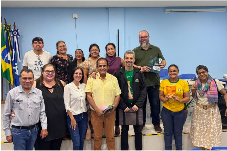 TAISSA SOUSA: Deputada visita UNIR e se reúne com estudantes bolivianos e ASBIGUAM em Guajará