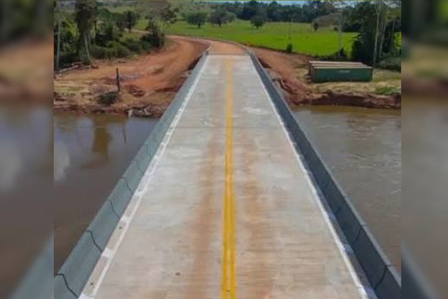 ETAPA FINAL: Obra da ponte sobre o Rio Pimenta Bueno avança com liberação tráfego 
