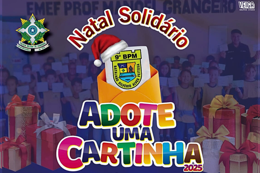 PROJETO SOLIDÁRIO: 'Adote uma Cartinha' transforma vidas no Natal de Porto Velho 