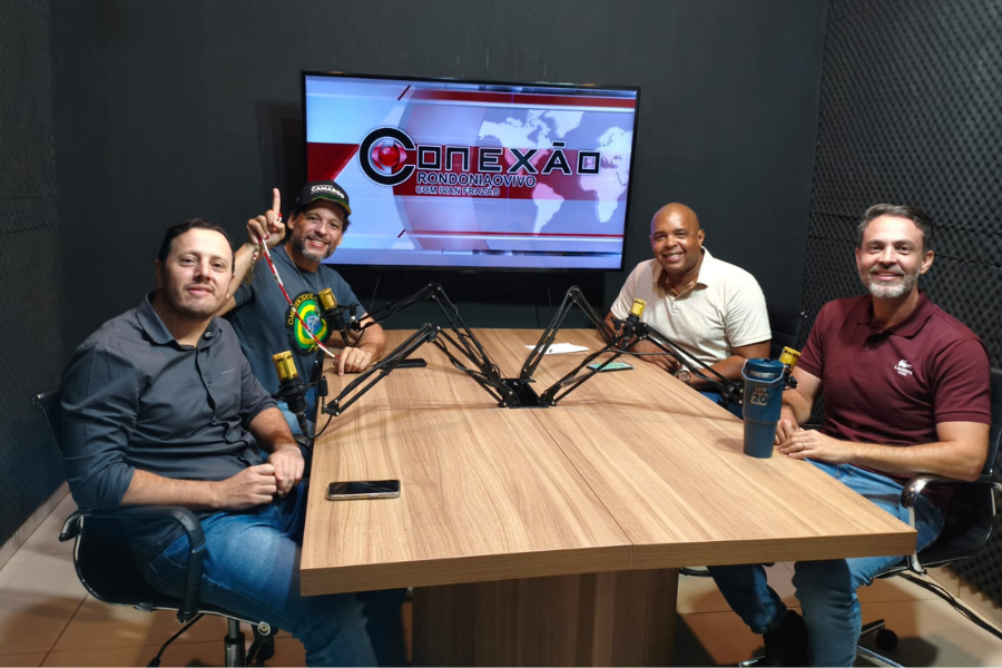 SUCESSÃO ESTADUAL:  Flori Cordeiro, Léo Moraes e Rodrigo Camargo no Rondoniaovivo
