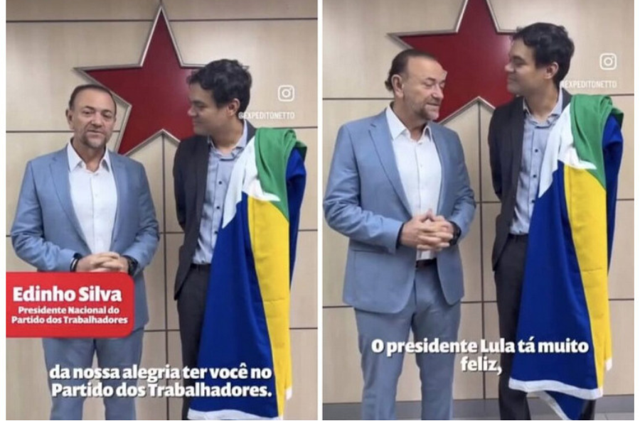 DECISÃO TOMADA: PT lança Expedito Netto ao governo de Rondônia com aval de Lula
