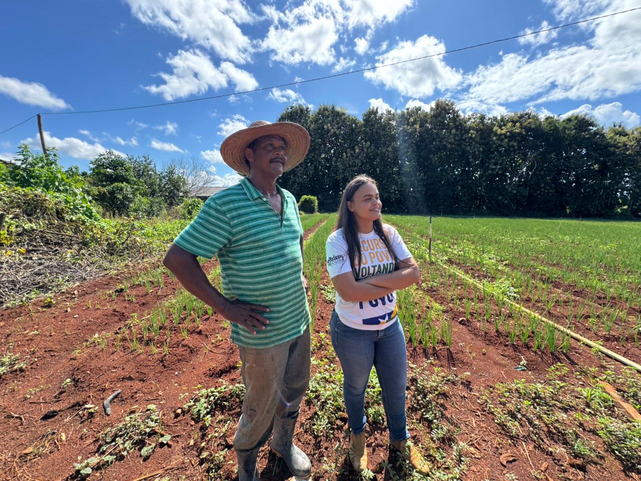 TAISSA SOUSA: Deputada reforça compromisso com a zona rural durante agenda em Itapuã do Oeste