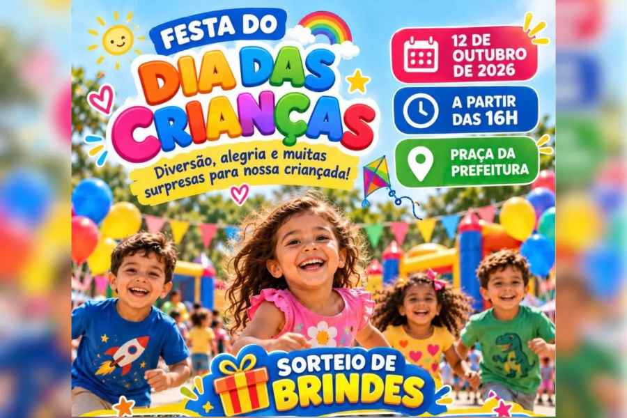 EVENTO: Chupinguaia prepara Dia das Crianças com brinquedos e sorteio de bicicletas