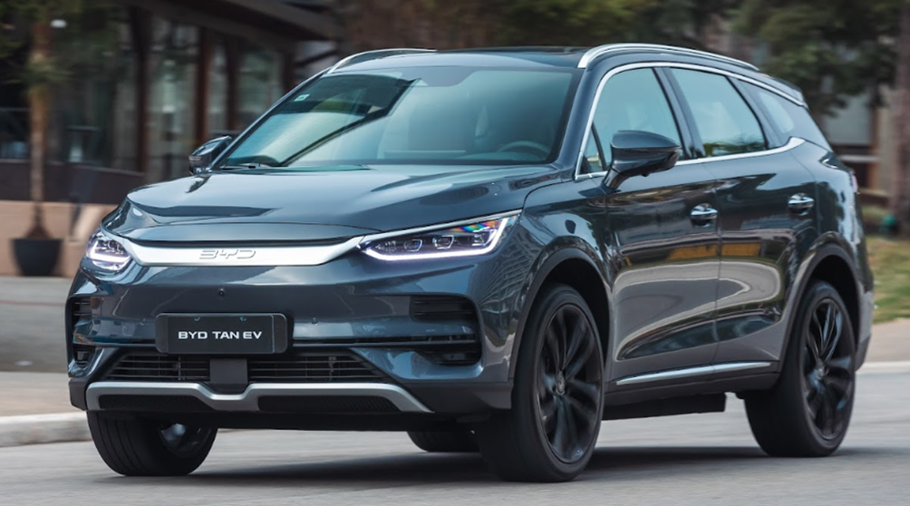 CARRO ELÉTRICO: BYD TAN EV chega à segunda geração com autonomia sobe para incríveis 530 km