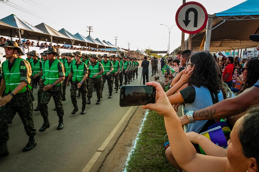INDEPÊNDENCIA: Desfile do dia 7 de Setembro, na capital, será na avenida Imigrantes