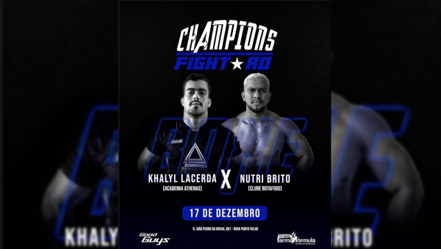 CHAMPIONS FIGHT: Campeonato de lutas marciais promete agitar a capital neste sábado (17)