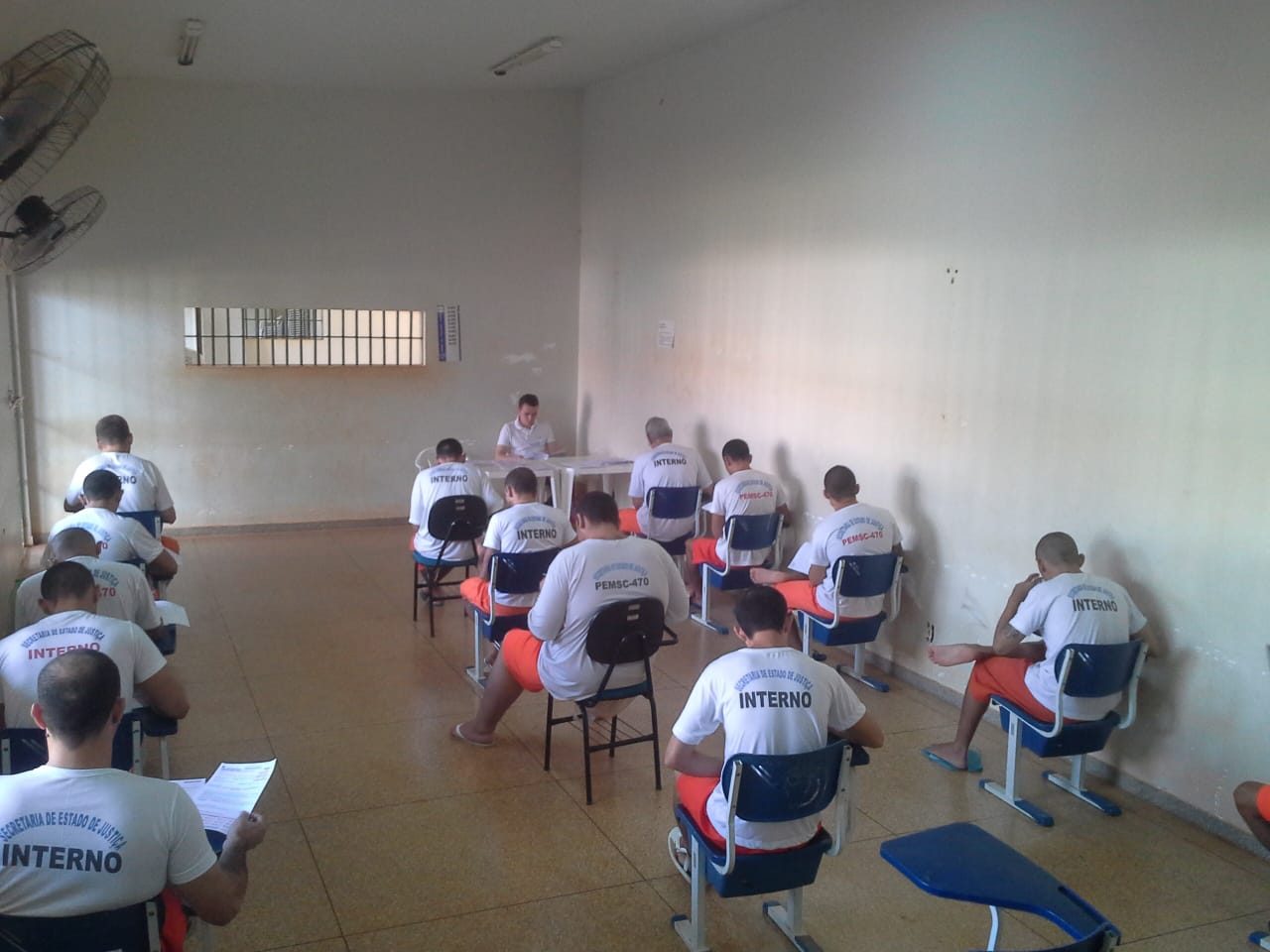 APENADOS: Em Rondônia, 711 reeducandos fazem o exame do Enem neste domingo