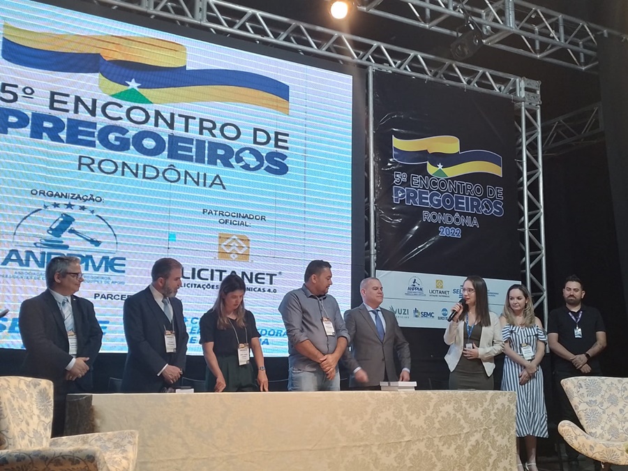 EM CACOAL: Sebrae marca presença no 5º Encontro de Pregoeiros de Rondônia