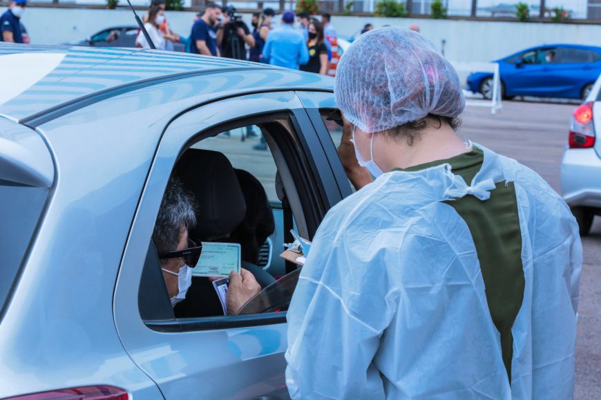 VILHENA: Drive-thru de testagem rápida para covid-19 acontece domingo (30)
