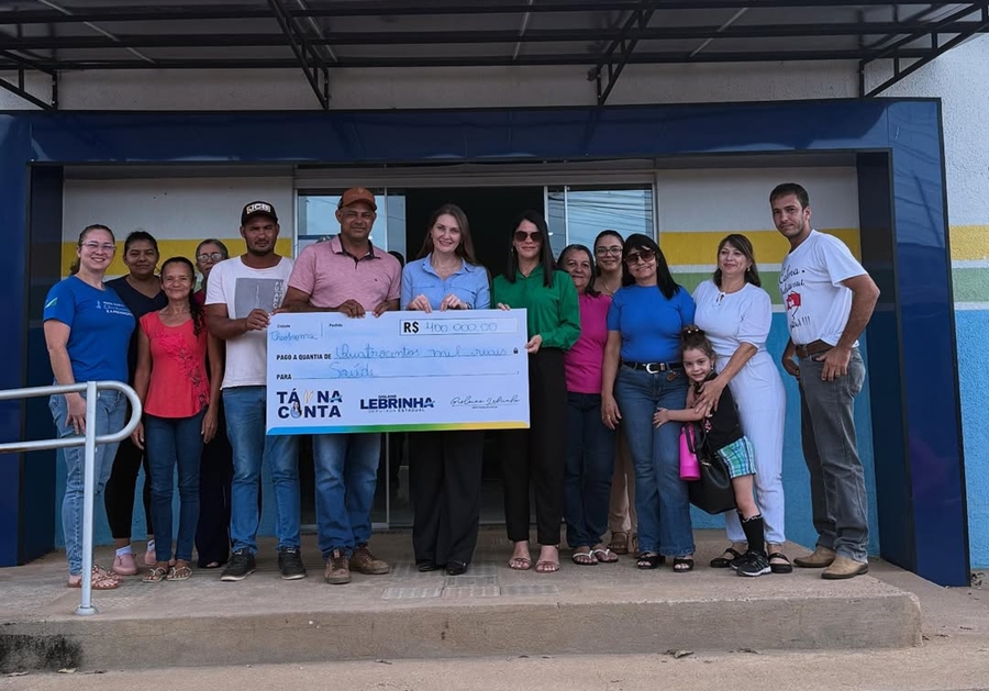 LEBRINHA: Deputada garante R$ 400 mil para reforçar a saúde de Theobroma