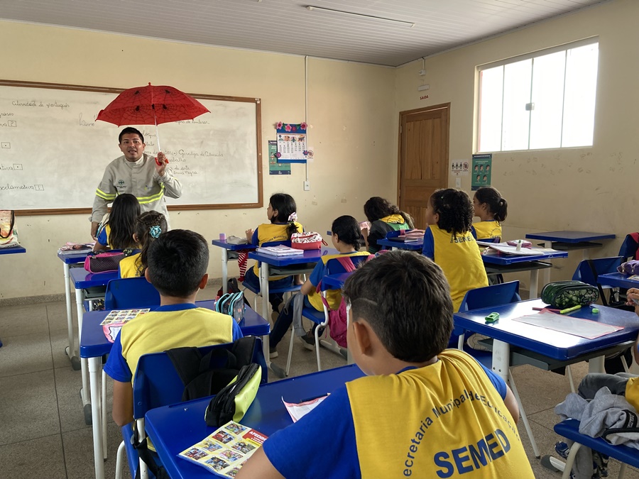 INVERNO: Energisa alerta alunos sobre cuidados com a rede elétrica