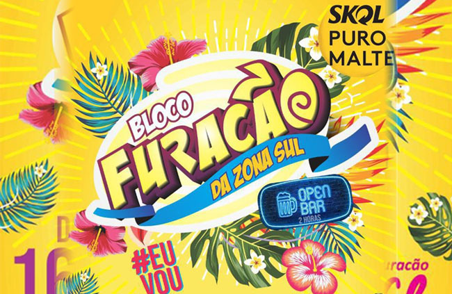 Confira os sorteados para o Bloco Furacão da Zona Sul