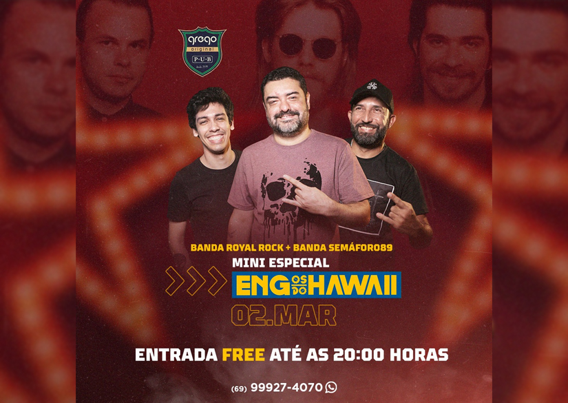 QUARTA ROCK: Hoje tem mini especial Engenheiros do Hawaii no Grego Original