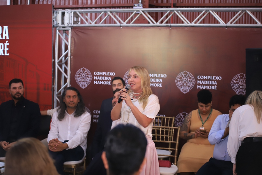 IEDA CHAVES: Deputada prestigia reabertura do Complexo da Estrada de Ferro Madeira-Mamoré