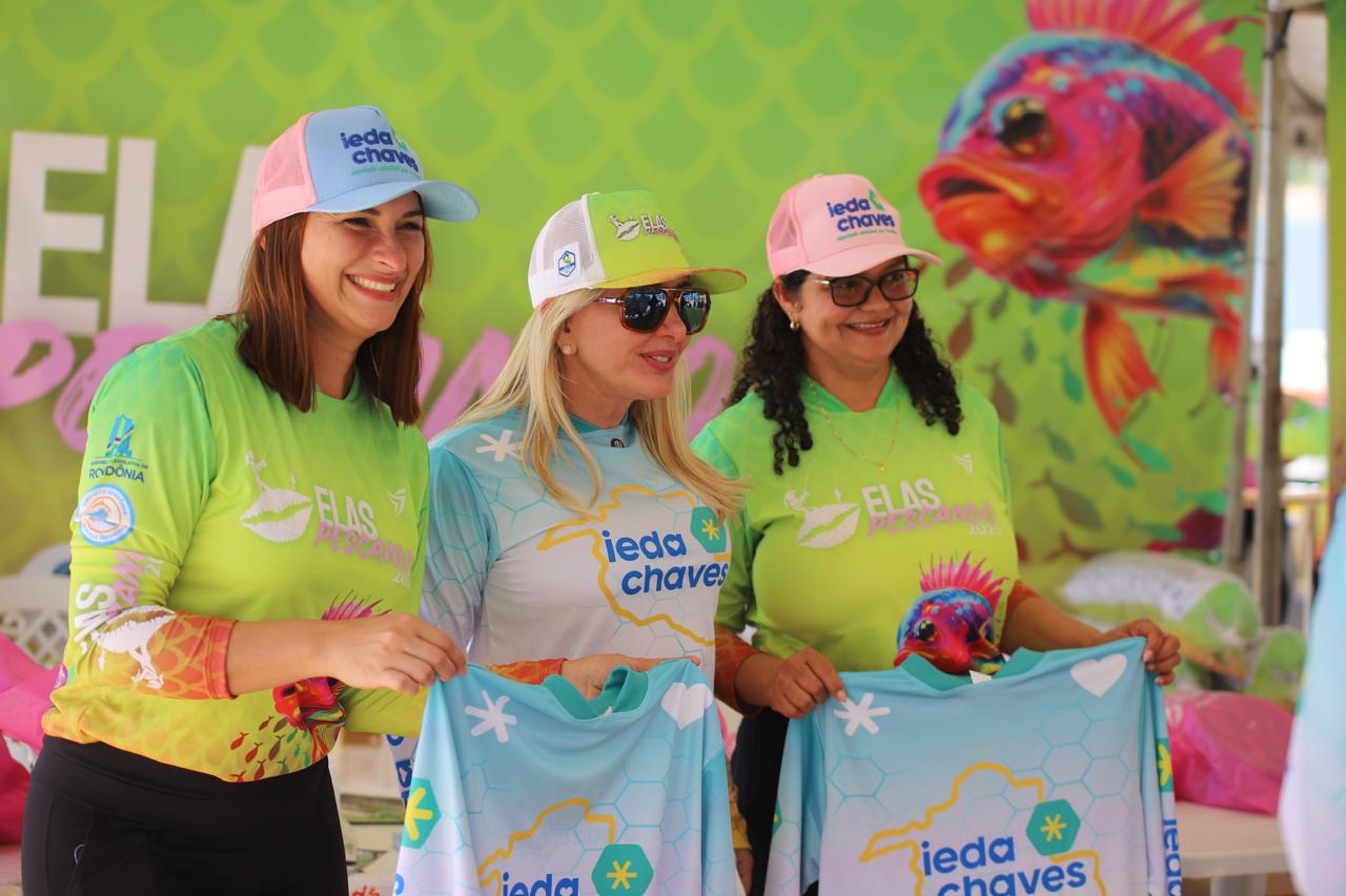 IEDA CHAVES: Deputada fortalece o protagonismo feminino no torneio Elas Pescando 2025