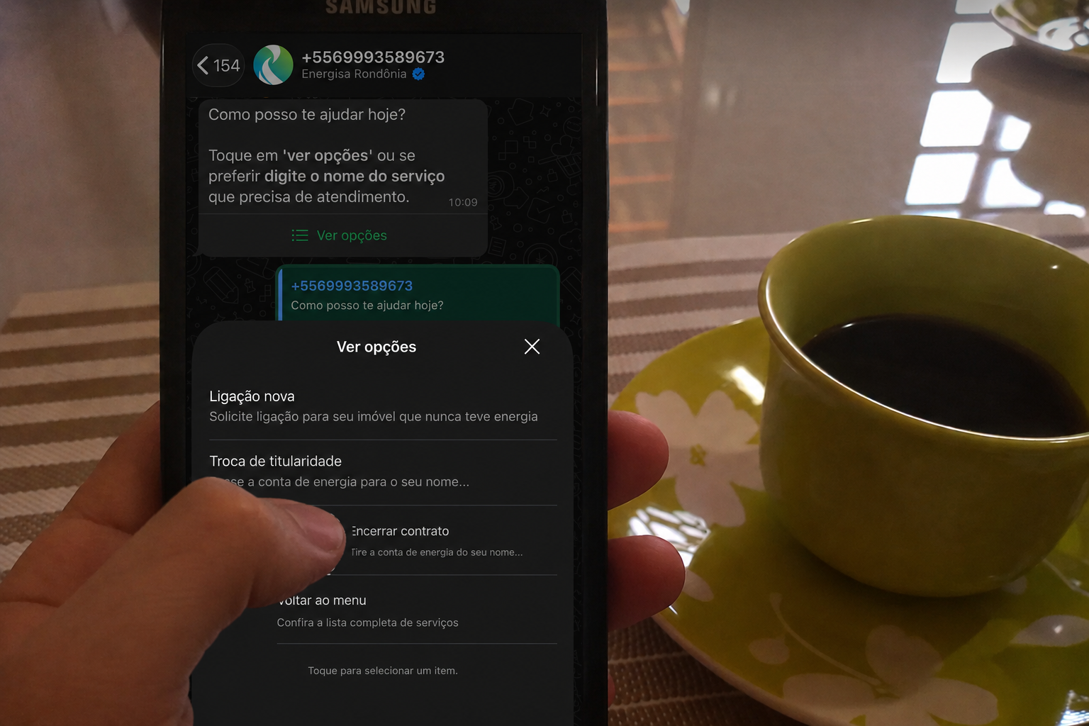 CONTA DE ENERGIA: Energisa explica como solicitar mudança de titularidade sem sair de casa