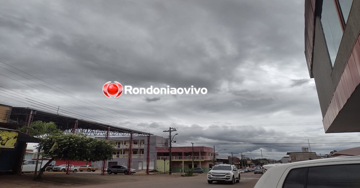  RONDÔNIA: Tempo abafado com chances de chuvas nesta quinta (13)