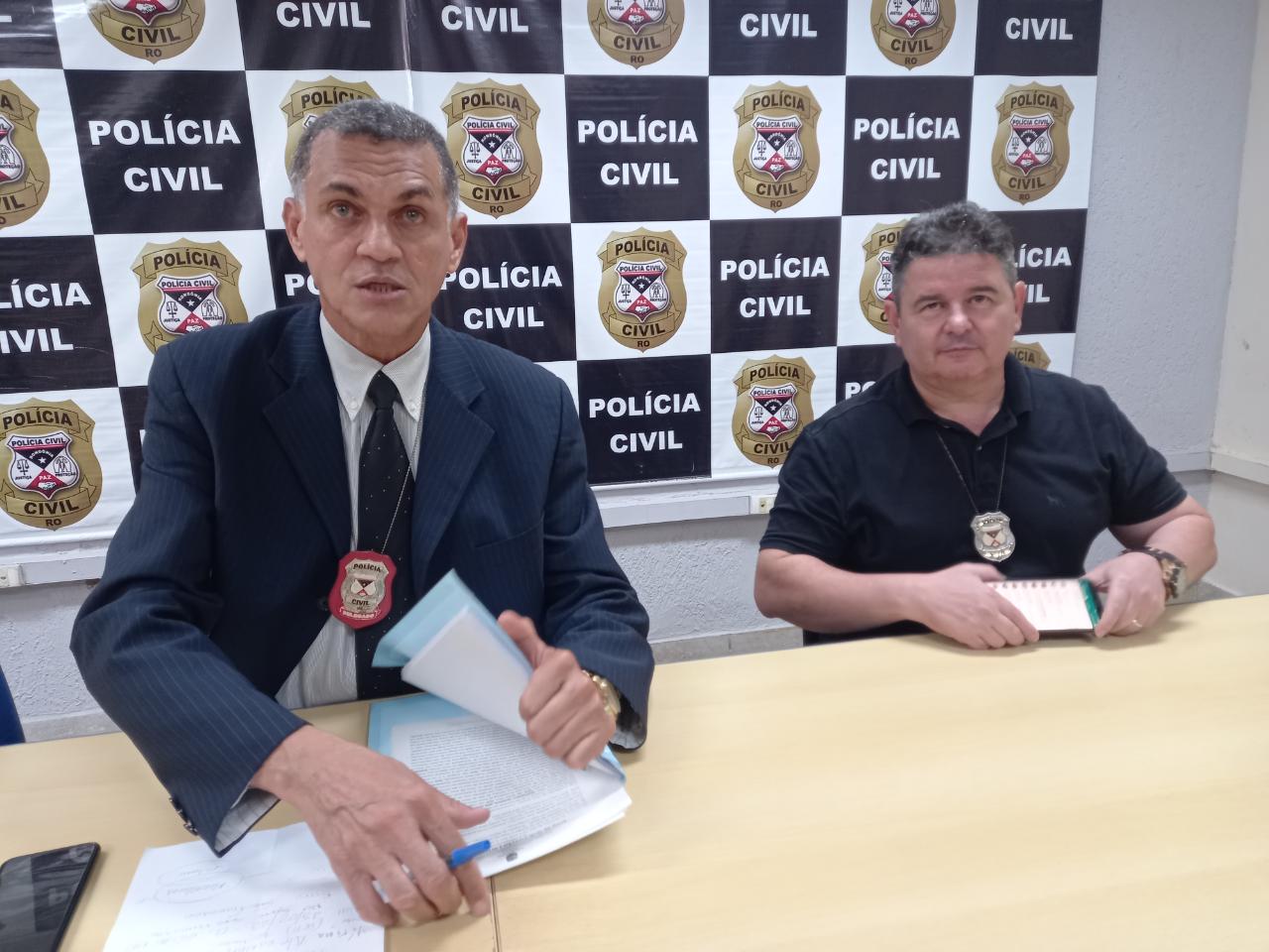 COLETIVA: Delegados passam informações sobre prisão de acusado de Homicídio