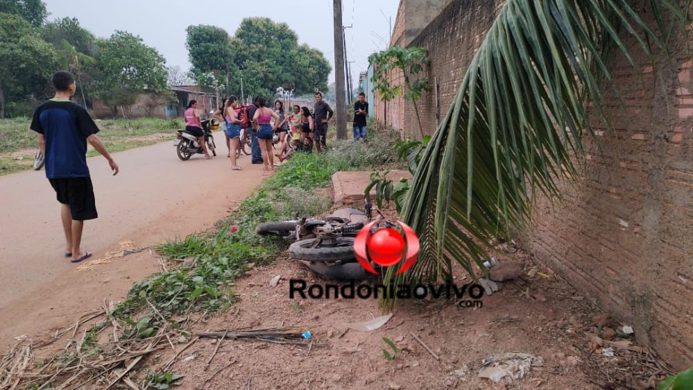 VÍDEO: Motociclista sofre grave fratura exposta após acidente