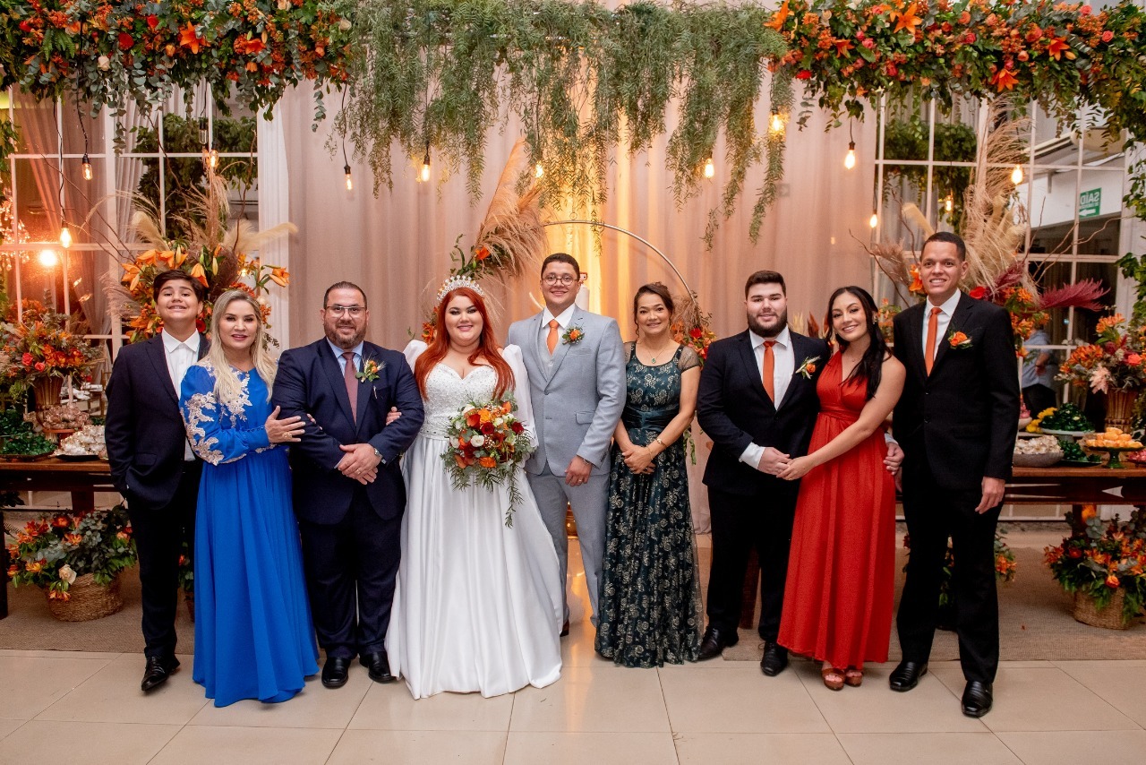 NA CERIMÔNIA: Pai fala de amor pela filha no dia do casamento dela