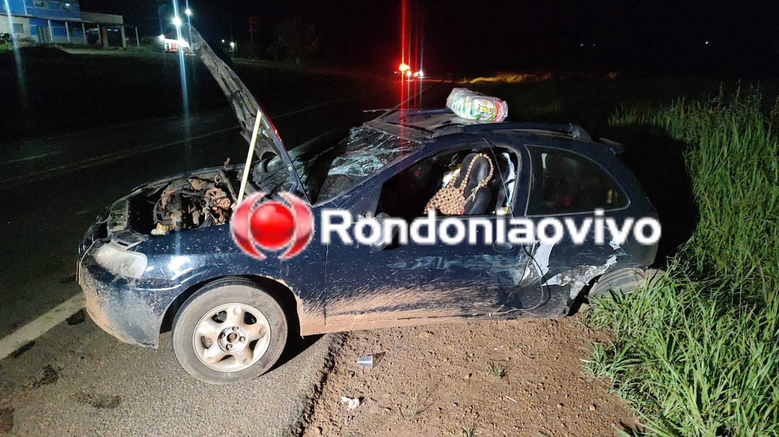 ULTRAPASSAGEM: Grave acidente com capotamento na BR-319