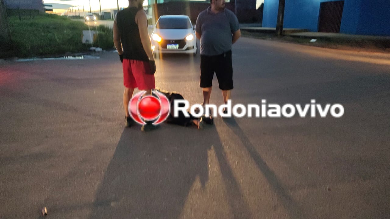 VÍDEO: Idoso recém-operado é atropelado por carro no Cristal da Calama