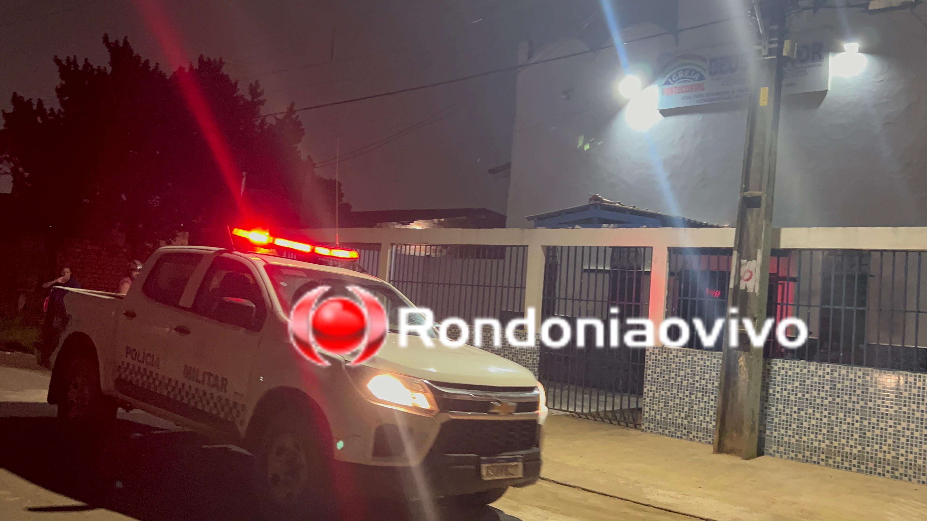 ESCOLA DE POLÍCIA: Homem é atacado a tiros e pede socorro em  igreja 