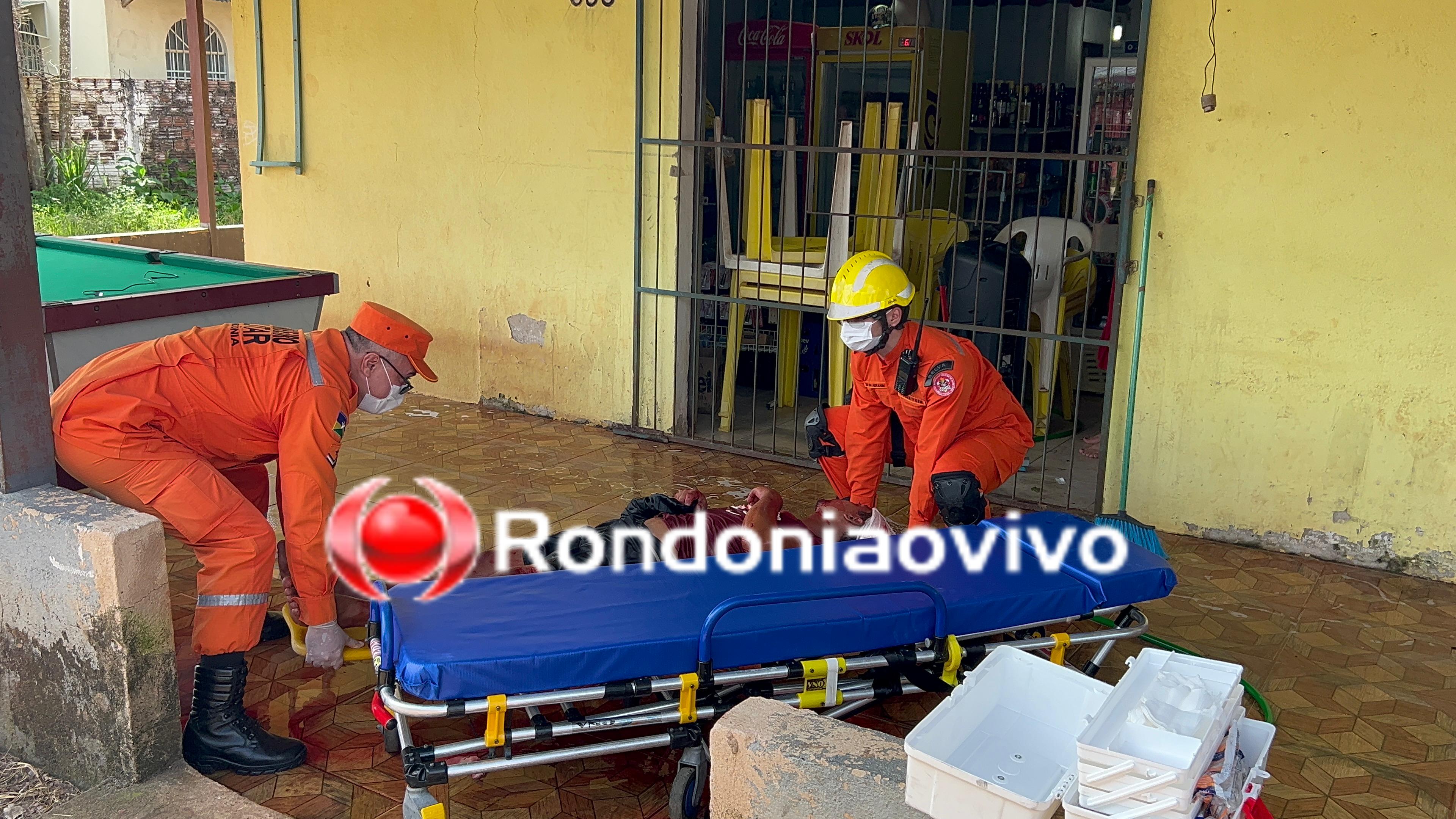 TENTATIVA DE HOMICÍDIO: Homem fica em estado grave ao ser atacado na cabeça por 'Menor'