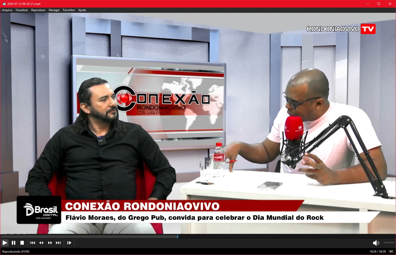 CONEXÃO RONDONIAOVIVO:  Flávio Moraes, do Grego Pub, convida para celebrar o Dia Mundial do Rock