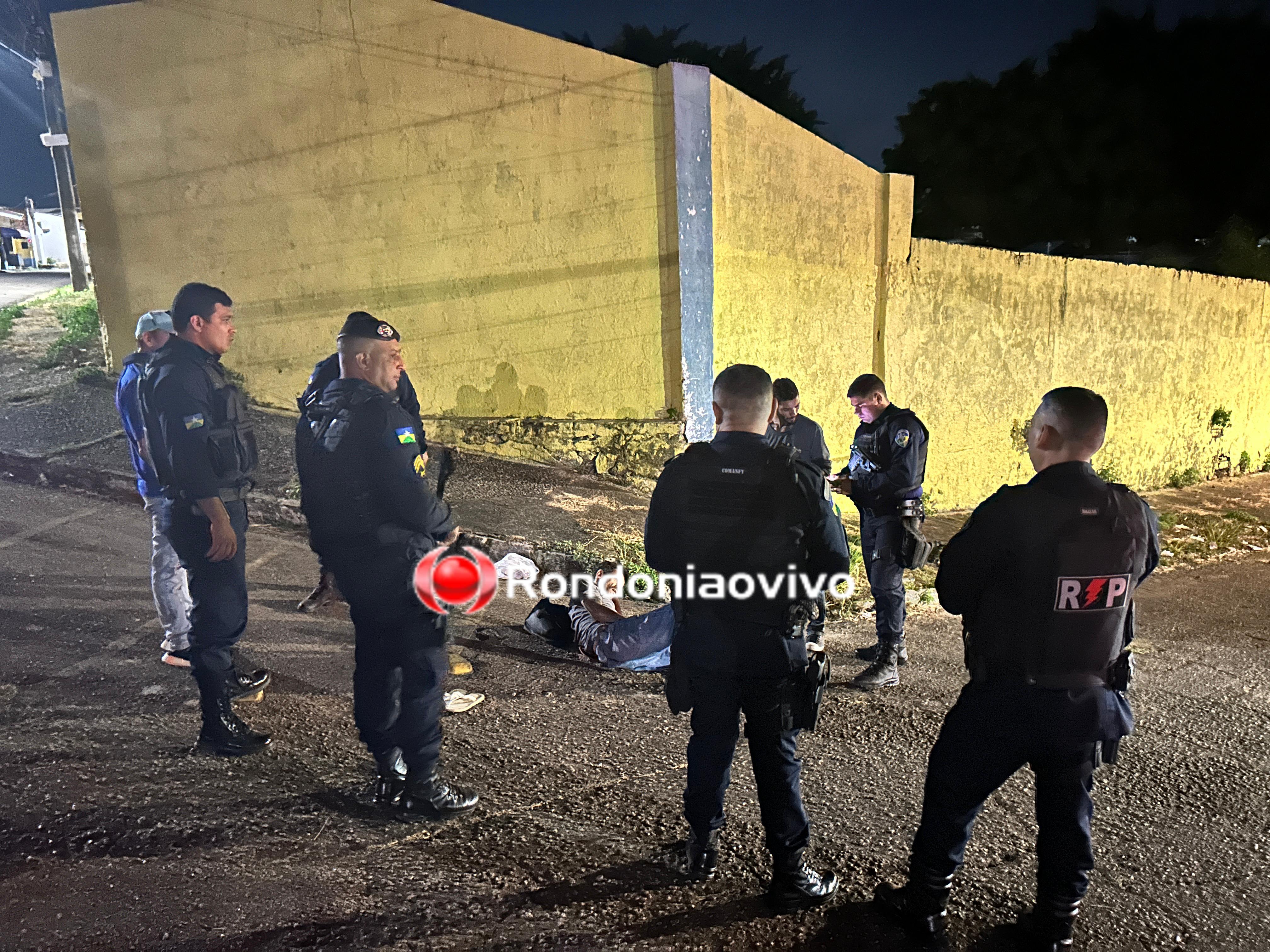 ATENTADO A BALA: Homem é atacado a tiros na frente de cemitério