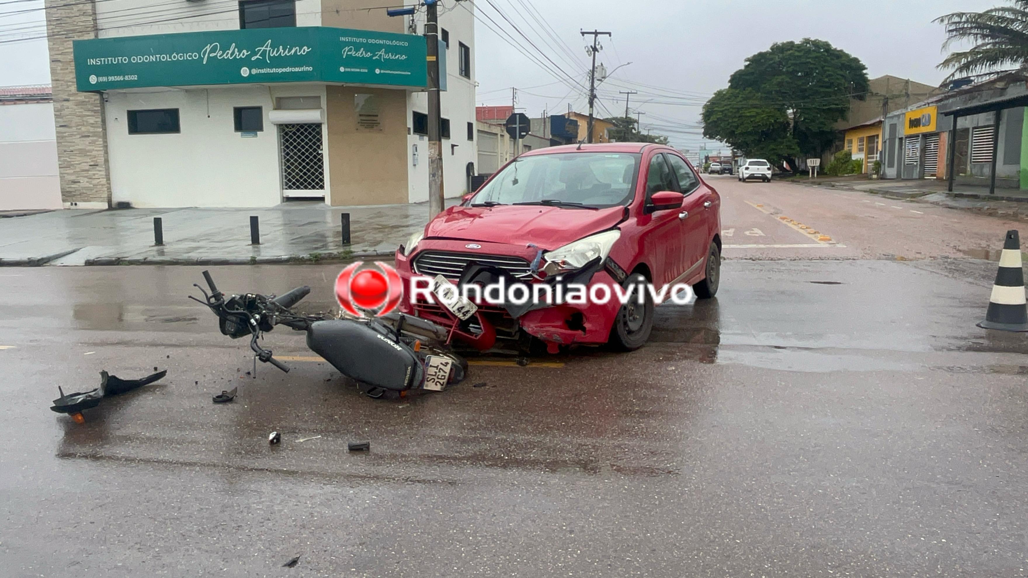 VÍDEO: Mais um motoboy  de delivery sofre grave acidente na capital